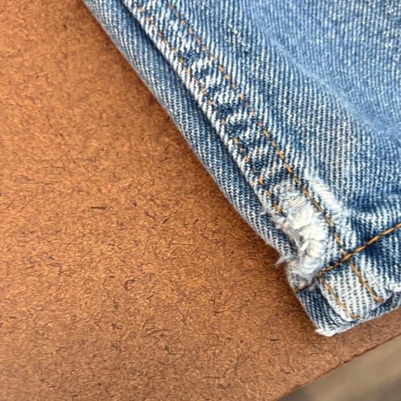 Levi's 505 Men's Light Blue Straight Jeans 38x29 - Picture 8 of 12